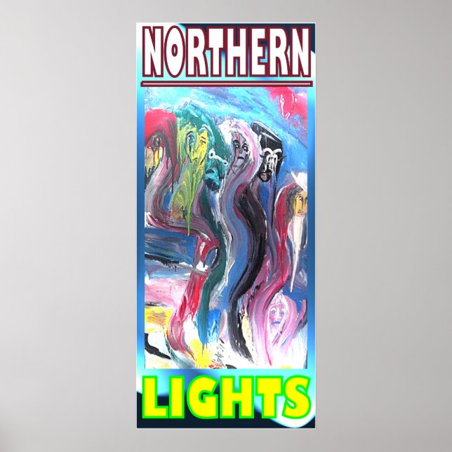 AFFICHES HYBRIDE DES LUMIÈRES DU NORD (Devant)