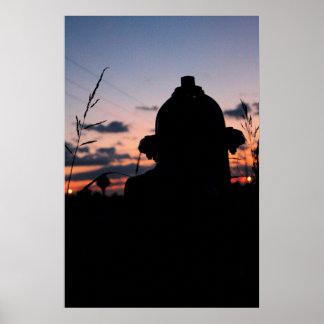 Affiches Hydrant caché