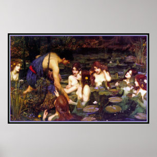 Affiches Hylas et les Nymphes - par John Waterhouse