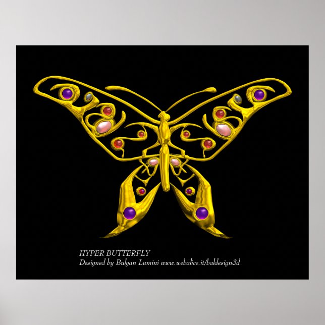AFFICHES HYPER BUTTERFLY (Devant)