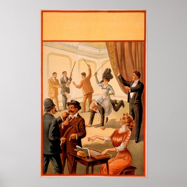 Affiches Hypnotiste salle de contrôle du Théâtre populaire (Devant)