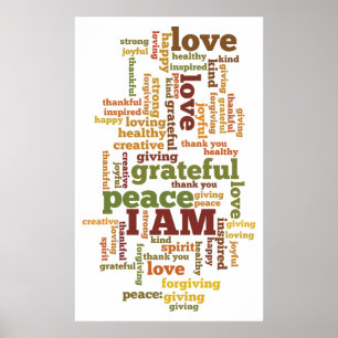 Affiches I AM Affirmations