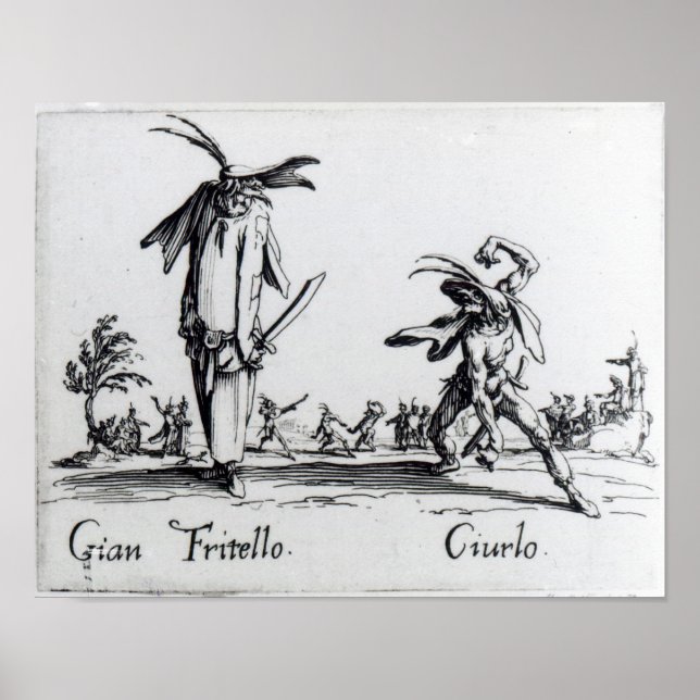 Affiches I Balli de Spessanei ou Le Grande Chasse (Devant)