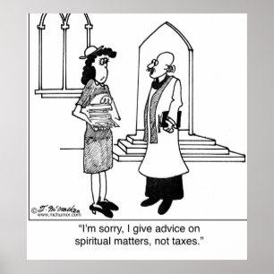 Affiches I Don’t Advice on Taxes