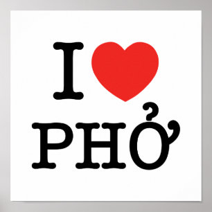 Affiches I Heart (Amour) Pho