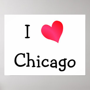 Affiches I Love Chicago