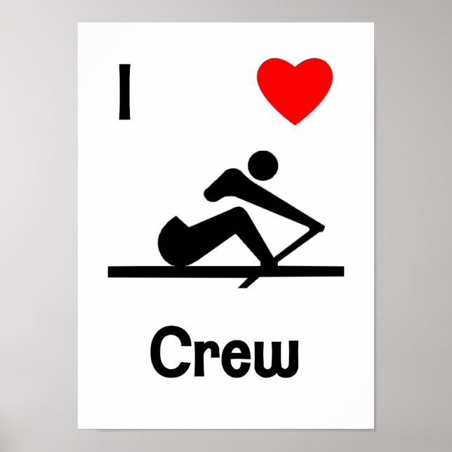 Affiches I Love Crew (2) (Devant)
