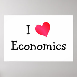 Affiches I Love Economics