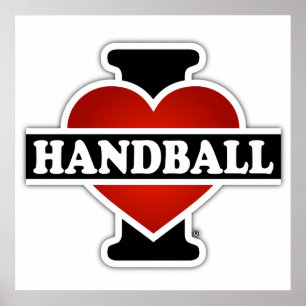 Affiches I Love Handball