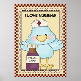 Affiches I Love Nursing