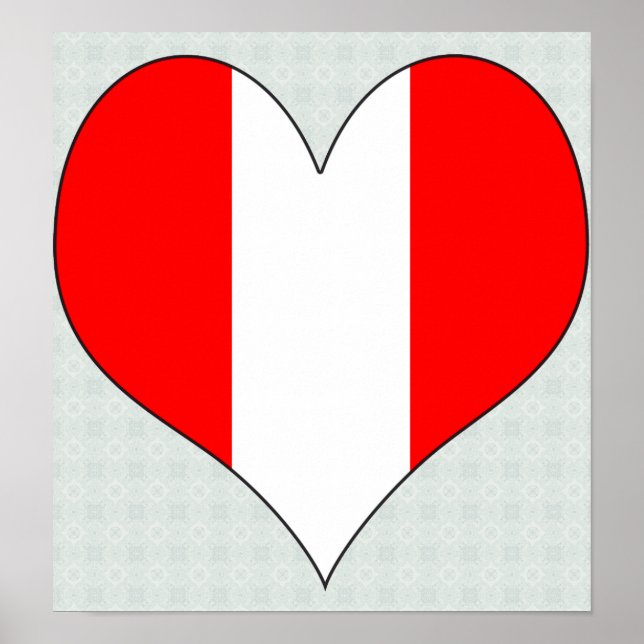 Affiches I Love Peru (Devant)