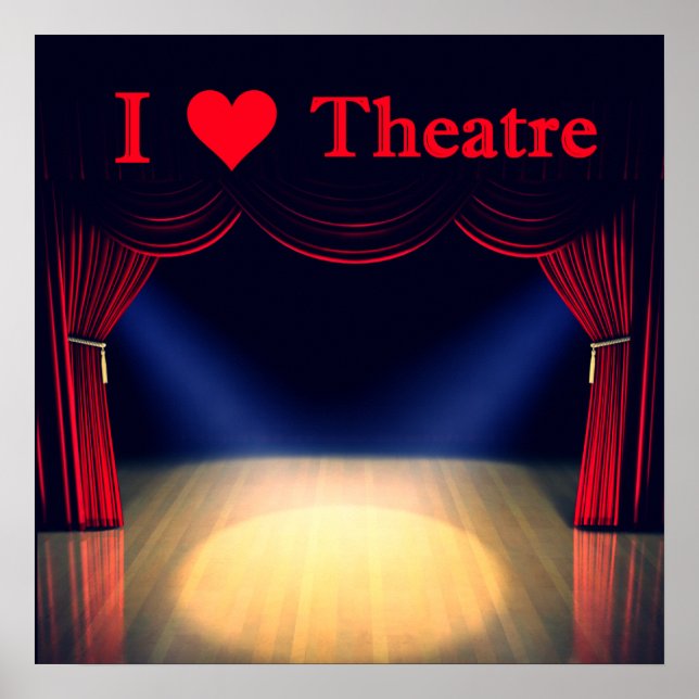 Affiches I Love Theatre (Devant)