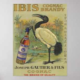 Affiches Ibis Cognac - Joseph Gautier & Fils Promo