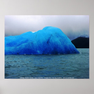 Affiches Iceberg, Glacier Upsala, Lago Argentina