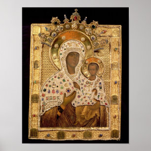 Affiches Icon of the Virgin, Smolenskaja monastery