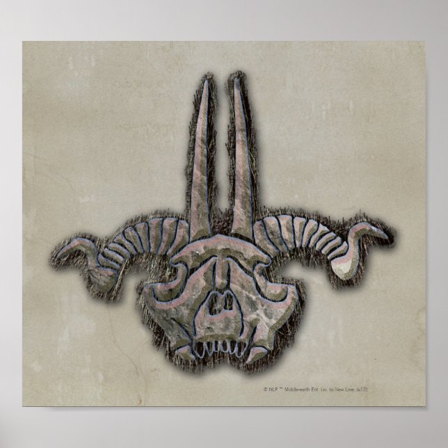 Affiches Icône du personnel du roi de Goblin (Devant)