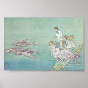 Affiches Ida Rentoul Print - Poissons