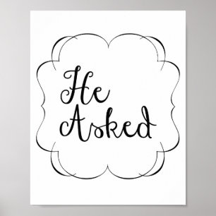 Affiches Il A Demandé...