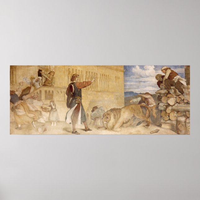 Affiches Il a traité les Lions comme s'il plaisantait (Devant)