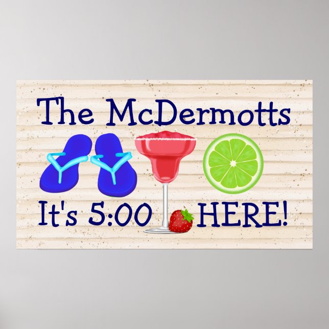 Affiches Il est 17 h (Devant)