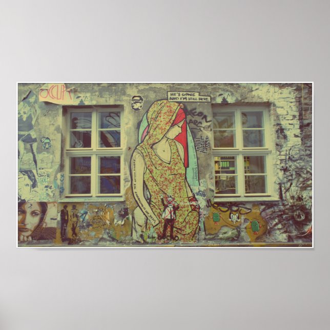 Affiches il est parti mais je suis toujours là (Devant)