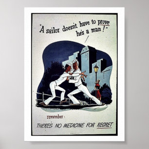 Affiches Il n'y a aucune médecine pour le regret