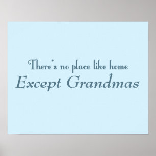 Affiches Il n'y a pas d'endroit comme chez soi