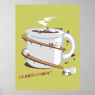 Affiches Il prend un village pour me réveiller vers le haut