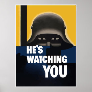 Affiches Il vous regarde — Frontière