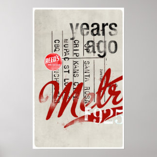 Affiches Il y a des années