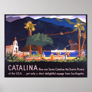 Affiches Île 1935 de Père Noël Catalina