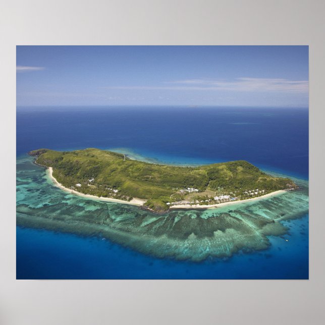 Affiches Île de Tokoriki, Îles Mamanuca, Fidji (Devant)