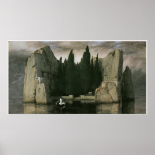 Affiches Île des morts, Arnold 1883 Bocklin