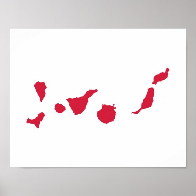 Affiches Îles Canaries (Devant)