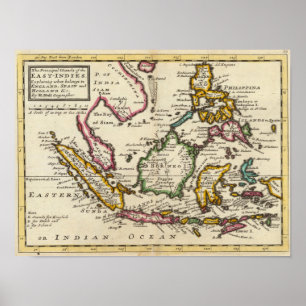 Affiches Îles de Prinicipal des Indes est
