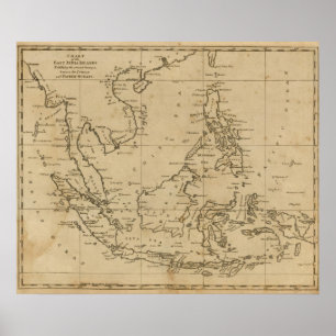 Affiches Îles est de l'Inde