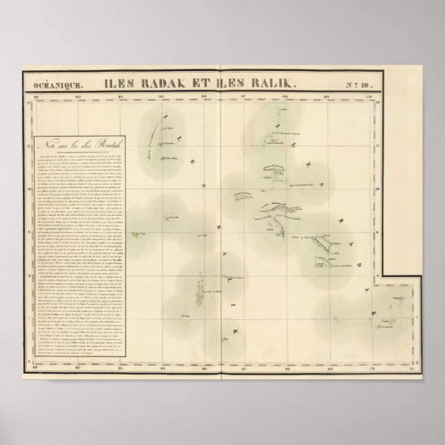 Affiches Îles Marshall Océanie no 10 (Devant)