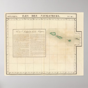 Affiches Îles Samoans Océanie no 41