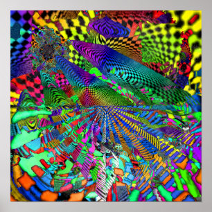 Affiches Illusion à l'échelle temporelle 1