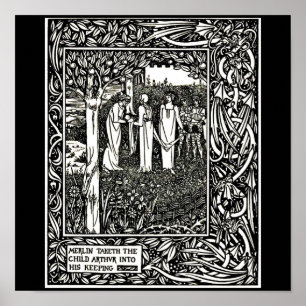 Affiches Illustration-Aubrey Beardsley 27 d'Affiche-Cru