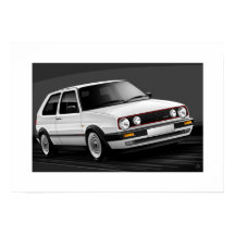 Illustration de l'affiche de Golf GTI mk2