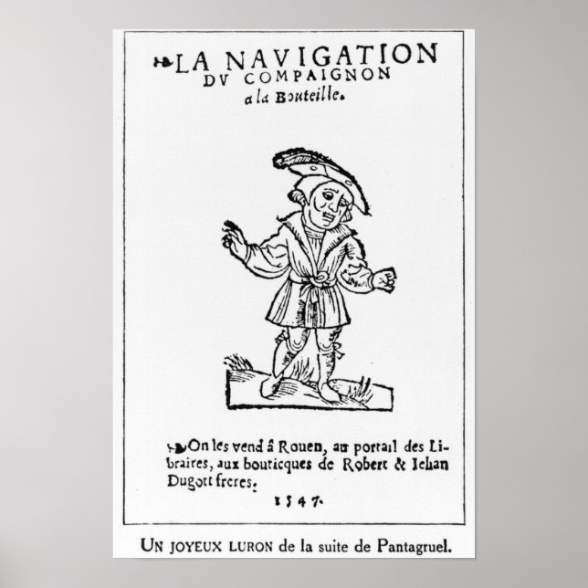 Affiches Illustration de 'Pantagruel' (Devant)