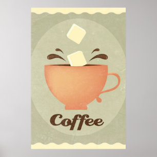 Affiches Illustration de tasse de café