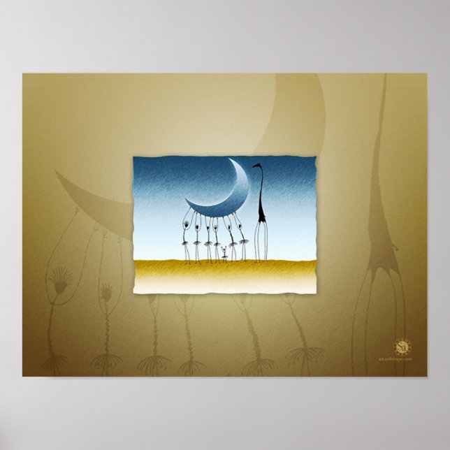 Affiches Ils ont volé la lune version 2 (Devant)