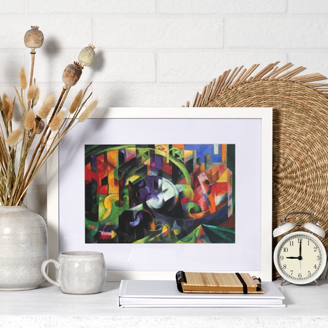 Affiches Image avec du bétail par Franz Marc, Art ancien (Créateur téléchargé)