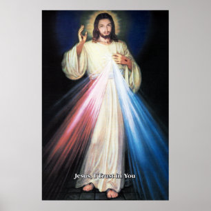 Affiches Image de dévotion de pitié divine