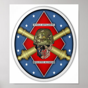 Affiches Image enrôlée d'anciennes élèves d'artillerie de