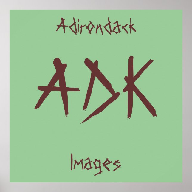 Affiches Images Adirondack (Devant)