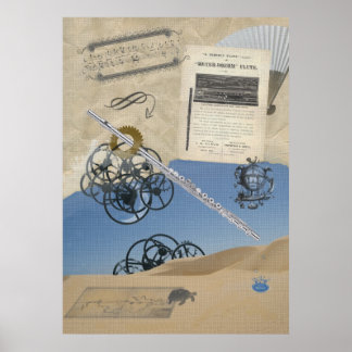 Affiches Imaginaire à vapeur à fluide