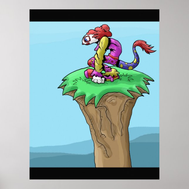 Affiches imaginaire clown (Devant)